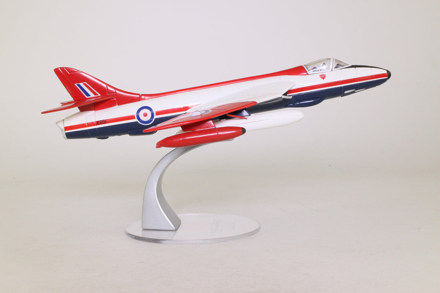 CORGI HAWKER HUNTER JET FIGHTER FGA9 XE601, A&AEE BOSCOMBE DOWN ENGLAND 1992
