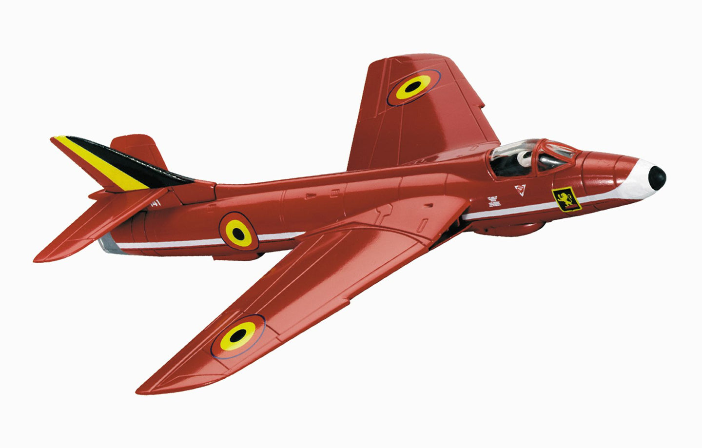 CORGI HUNTER F.MK 6 BELGIAN AIR FORCE RED DEVILS IF-141