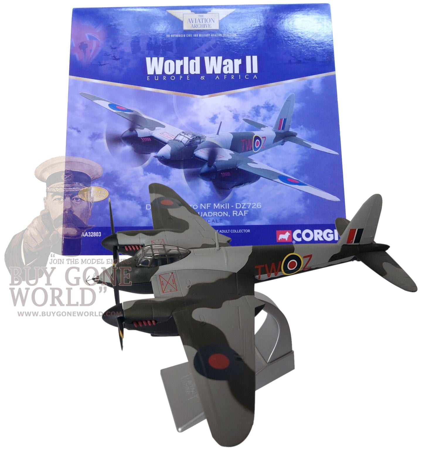 CORGI DE HAVILLAND MOSQUITO NF.MK II RAF
