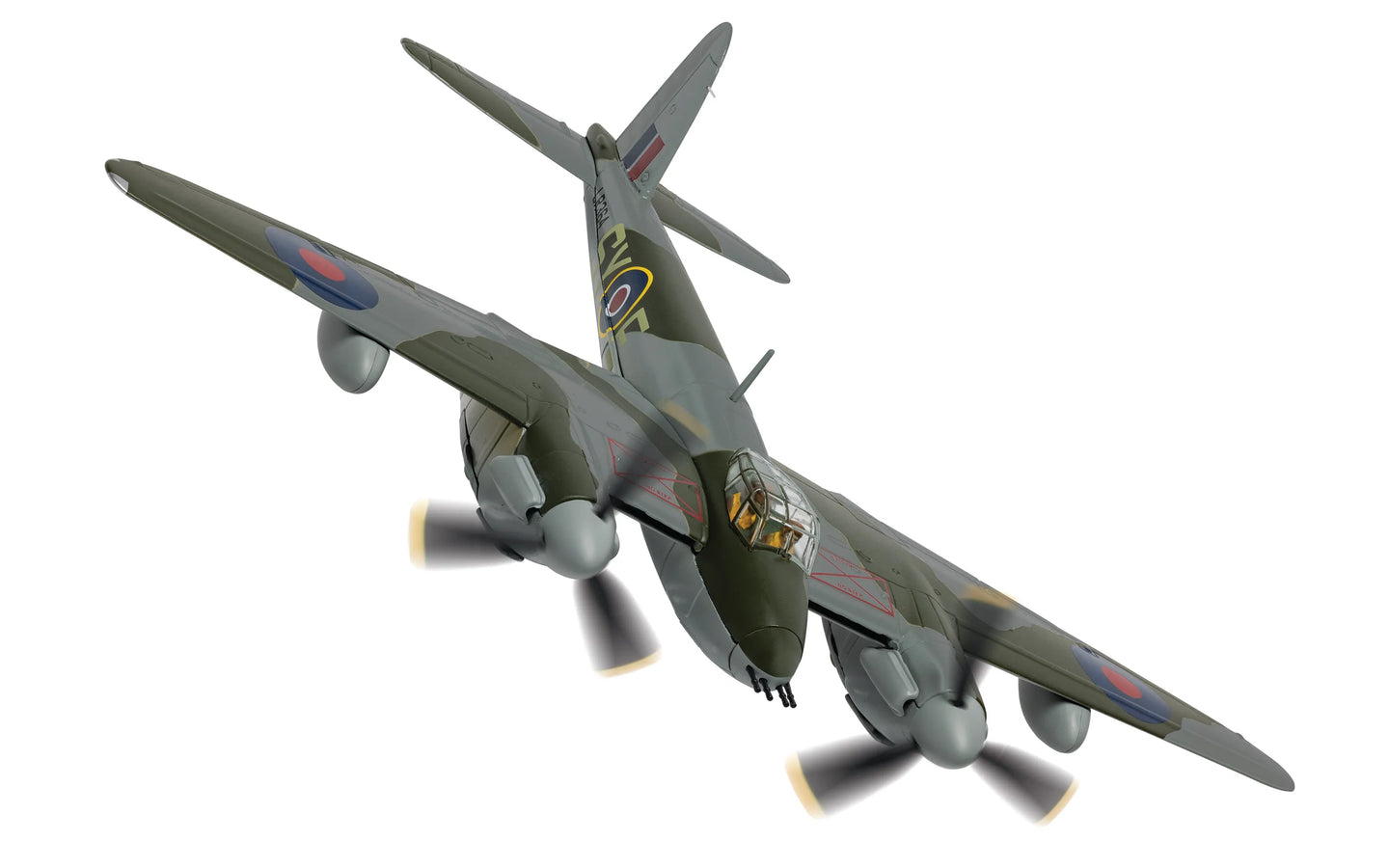 CORGI MOSQUITO FB VI RAF LR364/SY-E JOHN R "BOB" BRAHAM & SQN LDR BILL "STICKS" GREGORY 1944