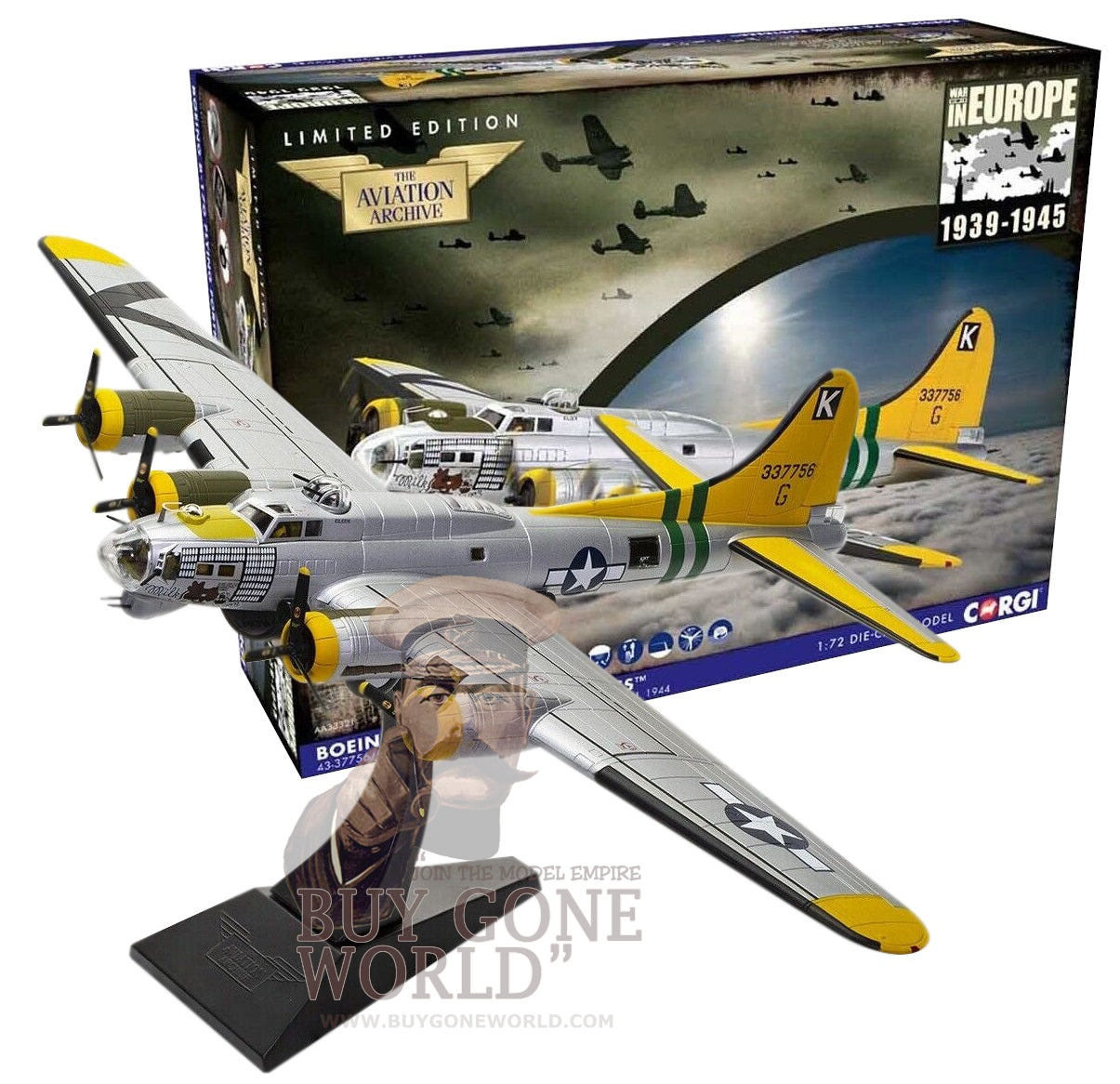 CORGI B-17G FLYING FORTRESS "MILK WAGON" 1944