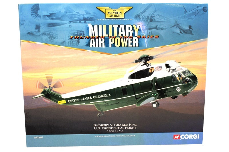 CORGI SIKORSKY VH-3D SEA KING U.S.PRESIDENTIAL FLIGHT