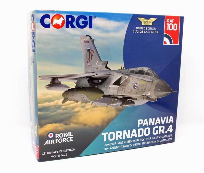 CORGI TORNADO GR.4 ZA459/F "MACROBERTS REPLY" OPERATION ELLAMY 2011