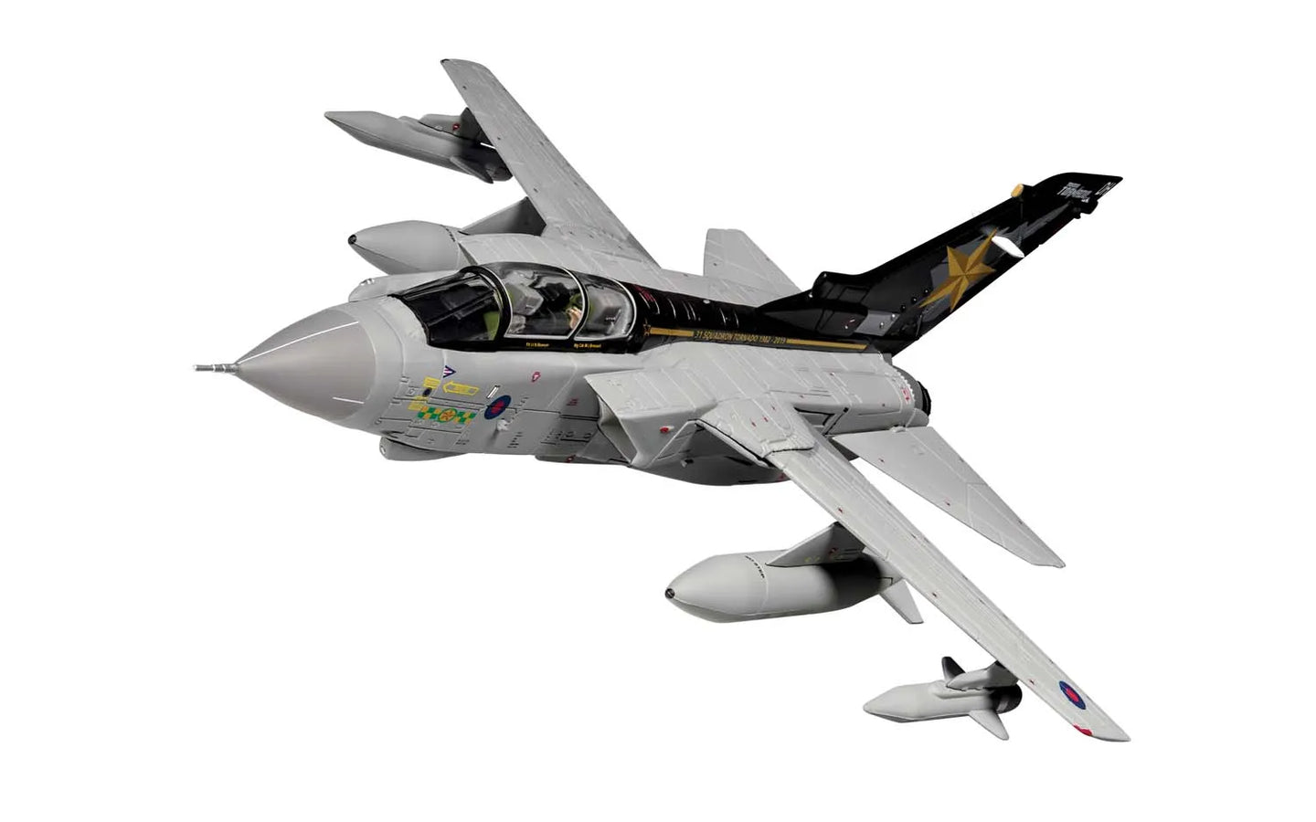 CORGI TORNADO GR.4 ZD716 RAF TORNADO FINALE NO.31 SQUADRON "GOLDSTARS SPECIAL RETIREMENT SCHEME" RAF MARHAM MARCH 2019