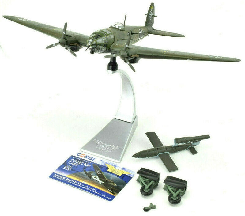 CORGI HE-111H-16 A1+HK 2./KG53 AIR LAUNCH V-1 FLYING BOMB UNIT AHLHORN GERMANY LATE 1944