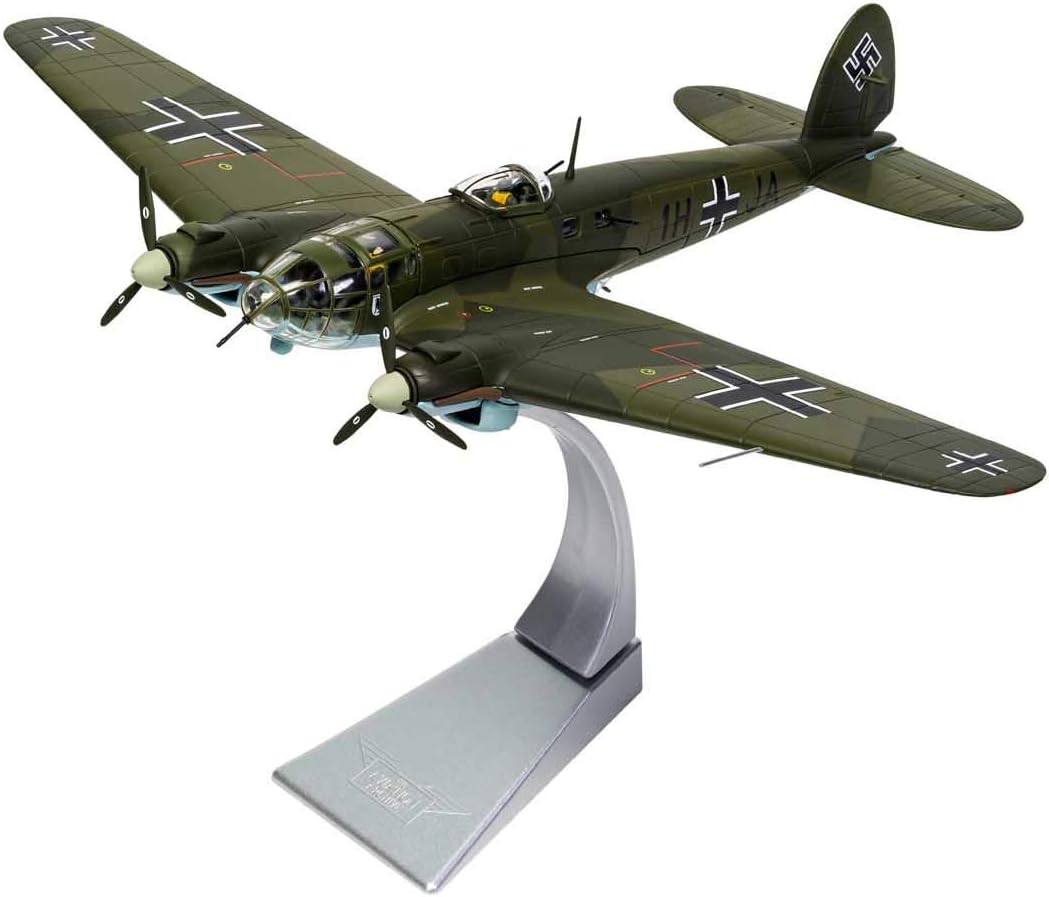 CORGI HE111 H-2 LUFTWAFFE STAB./KG26 1H+JA "THE HUMBIE HEINKEL" HUMBIE SCOTLAND OCTOBER 28TH 1939