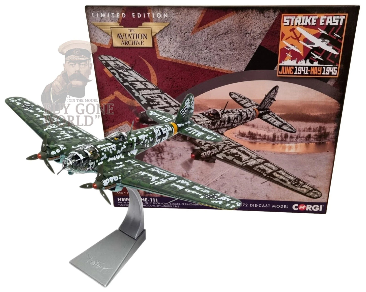 CORGI HEINKEL HE 111 A1+FN LT ERICH HORN JANUARY 1942