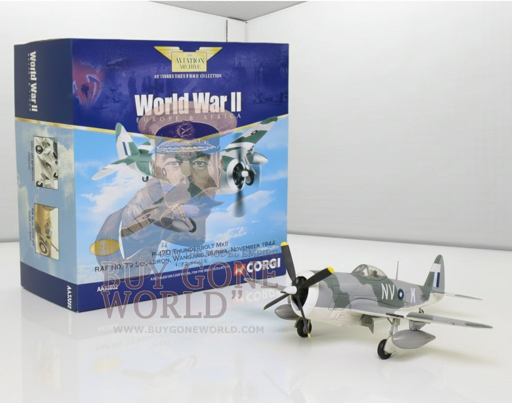 CORGI P-47D THUNDERBOLT RAF No.79 SQN