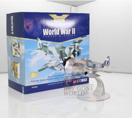CORGI P-47D THUNDERBOLT RAF No.79 SQN