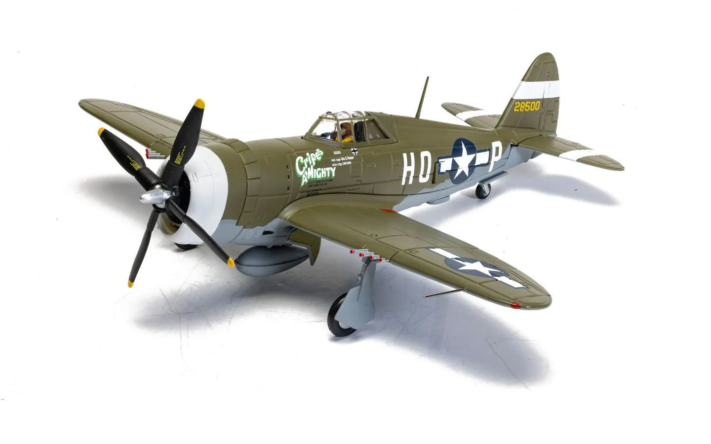 CORGI P-47D THUNDERBOLT 42-8500/HO-P "CRIPES A MIGHTY"