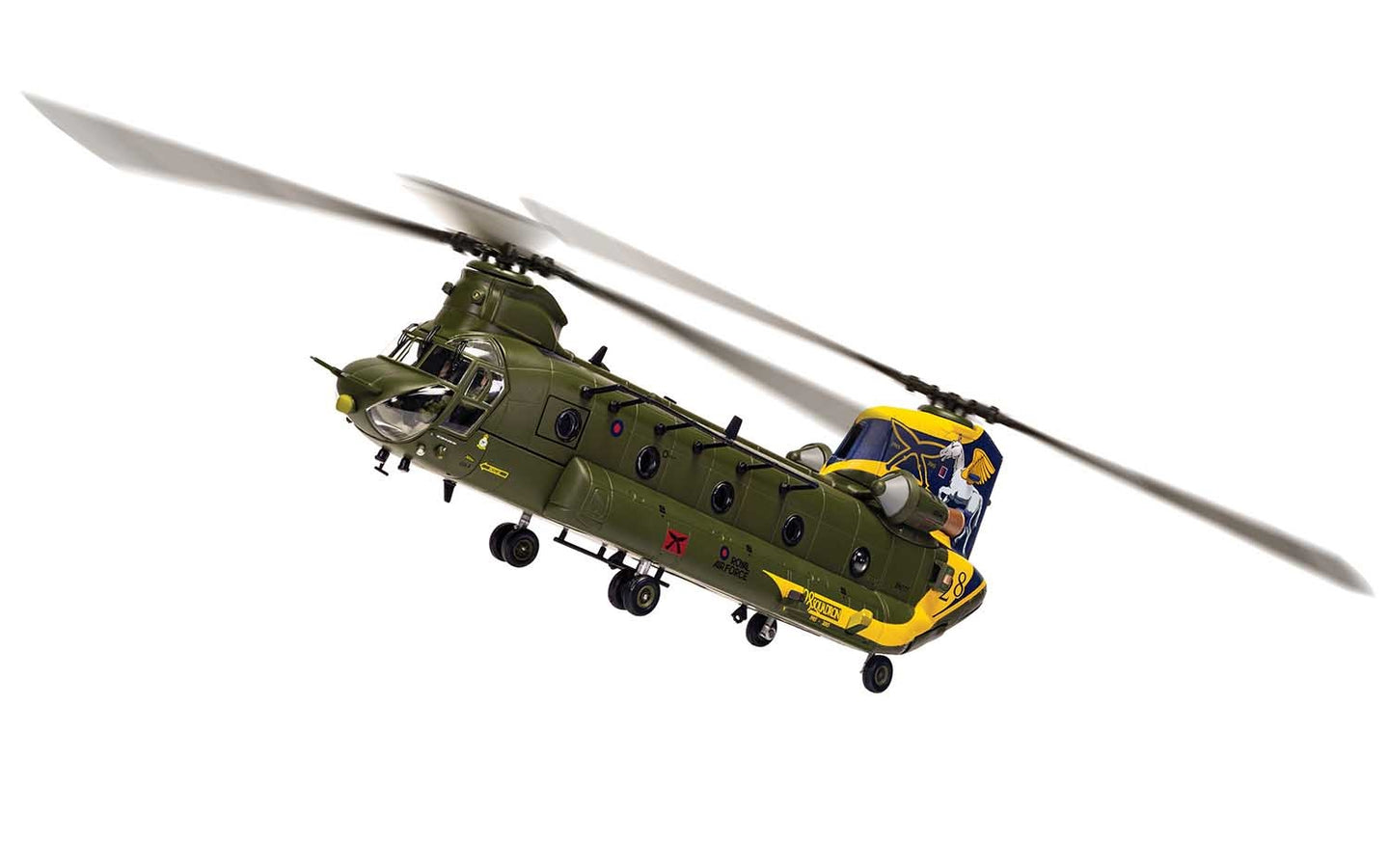 CORGI CHINOOK HC.4 ZH777 RAF NO. 28 SQN "100 YEARS ANNIVERSARY"