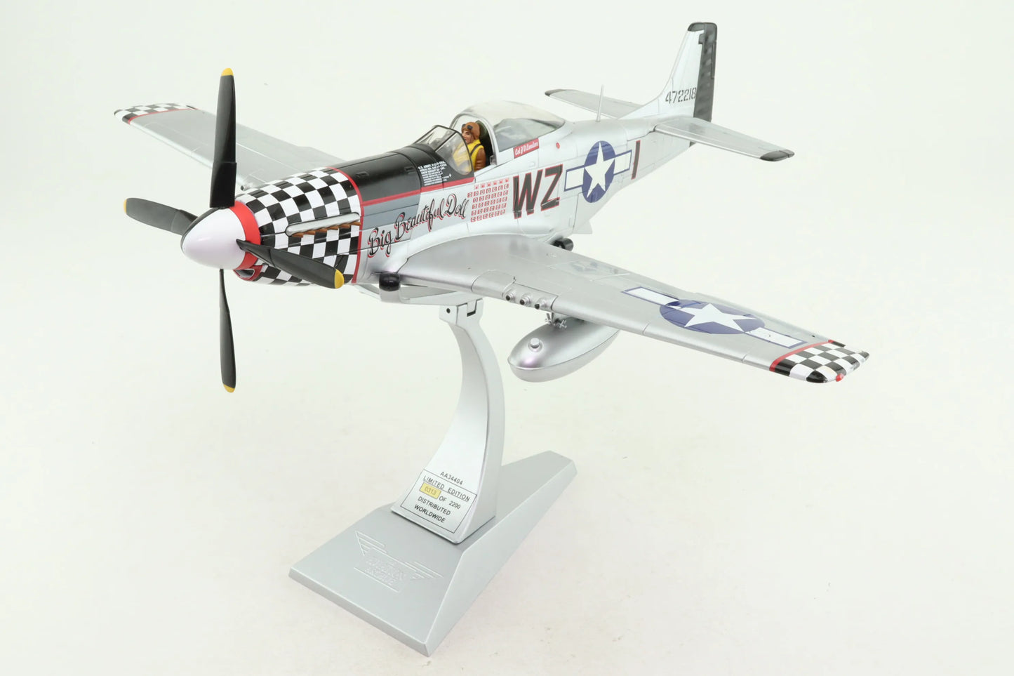 CORGI P-51D MUSTANG USAAF "JUMPIN JAQUES" PHILIPPINES 1953