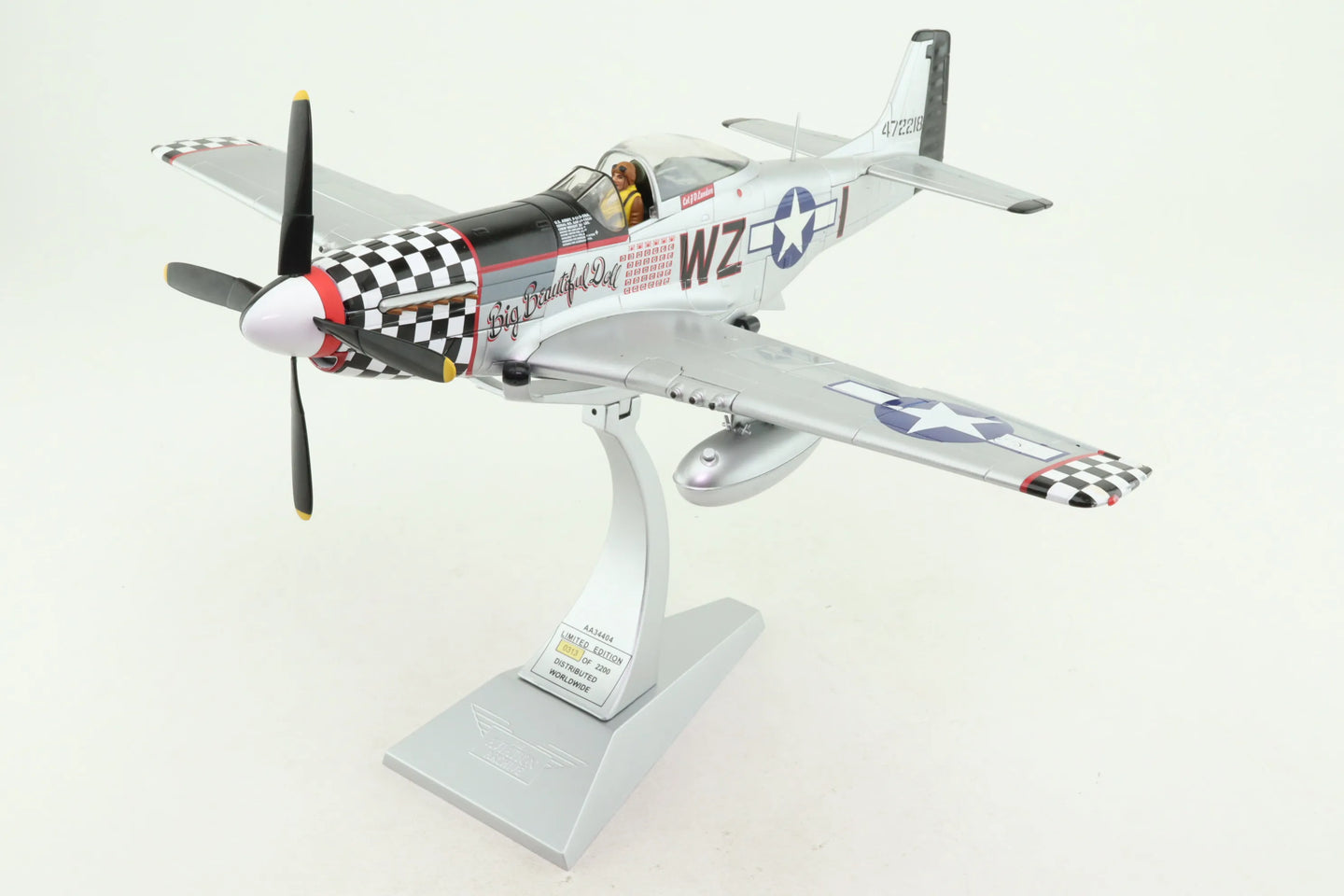 CORGI P-51D MUSTANG USAAF "JUMPIN JAQUES" PHILIPPINES 1953