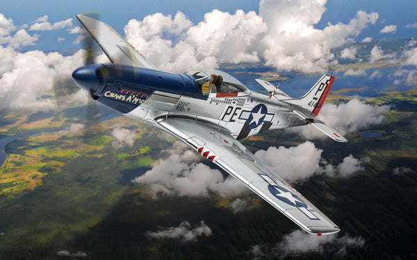 CORGI P-51D MUSTANG USAF "CRIPES A'MIGHTY" GEORGE PREDDY 1944
