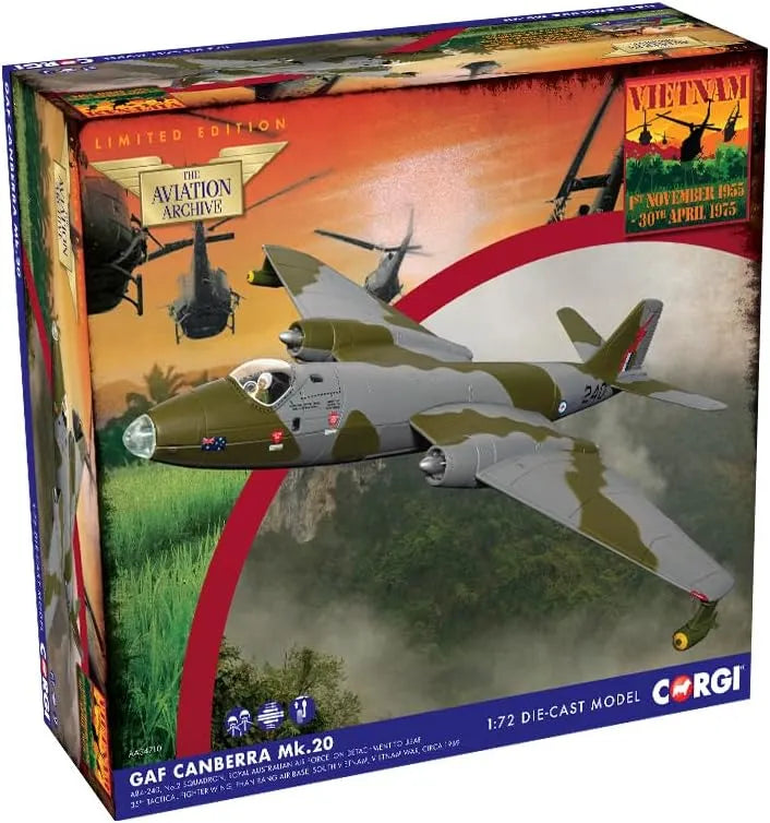 CORGI CANBERRA MK.20 A84-240 RAAF VIETNAM 1969