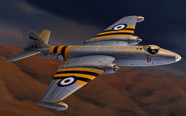 CORGI CANBERRA B.6 RAF WT370 WG CDR PAUL MALLORIE NO 139 SQUADRON "OPERATION MUSKETEER" 1956