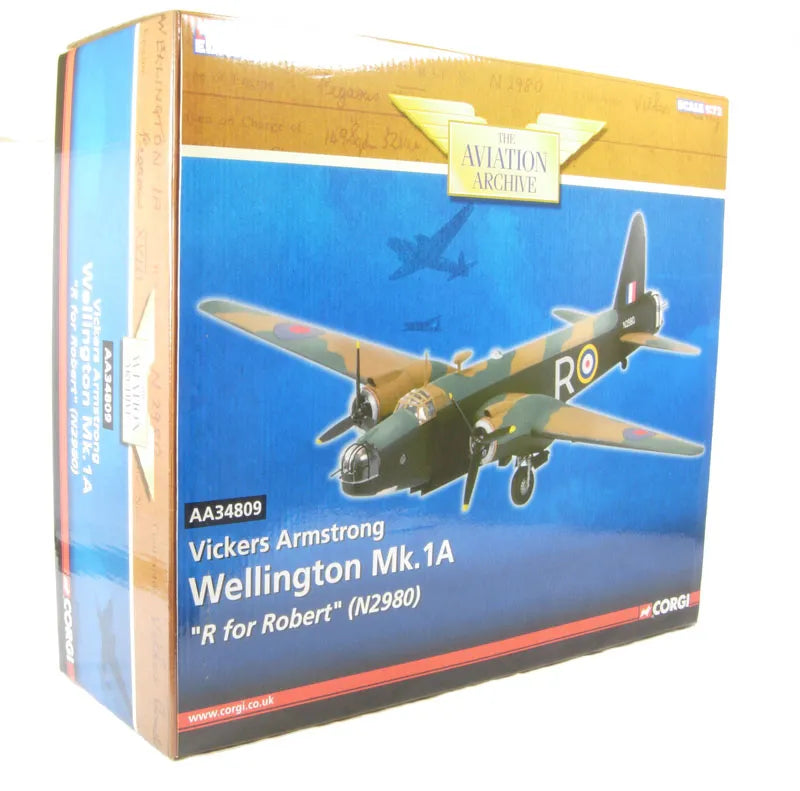 CORGI VICKERS WELLINGTON MKI RAF, "R FOR ROBERT"