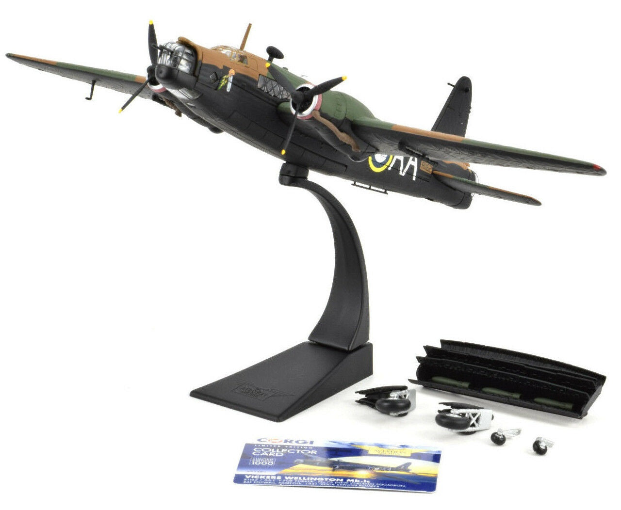 CORGI WELLINGTON MK I RAF NO.75 SQUADRON R1162 "Y FOR YORKER" RAF FETWELL ENGLAND 1941