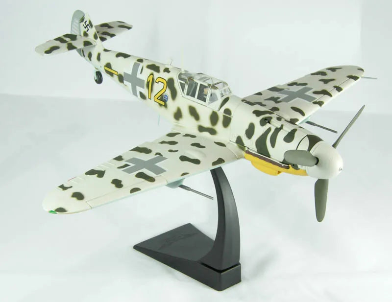 CORGI BF109-G YELLOW 12 OBERLEUTNANT HEINRICH EHRLER STAFFELKAPITAN FINLAND 1943