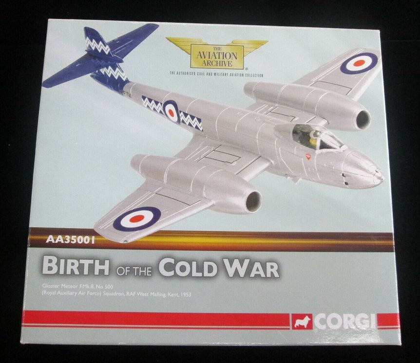 CORGI GLOSTER METEOR F.MK 8 RAF No.500 SQN