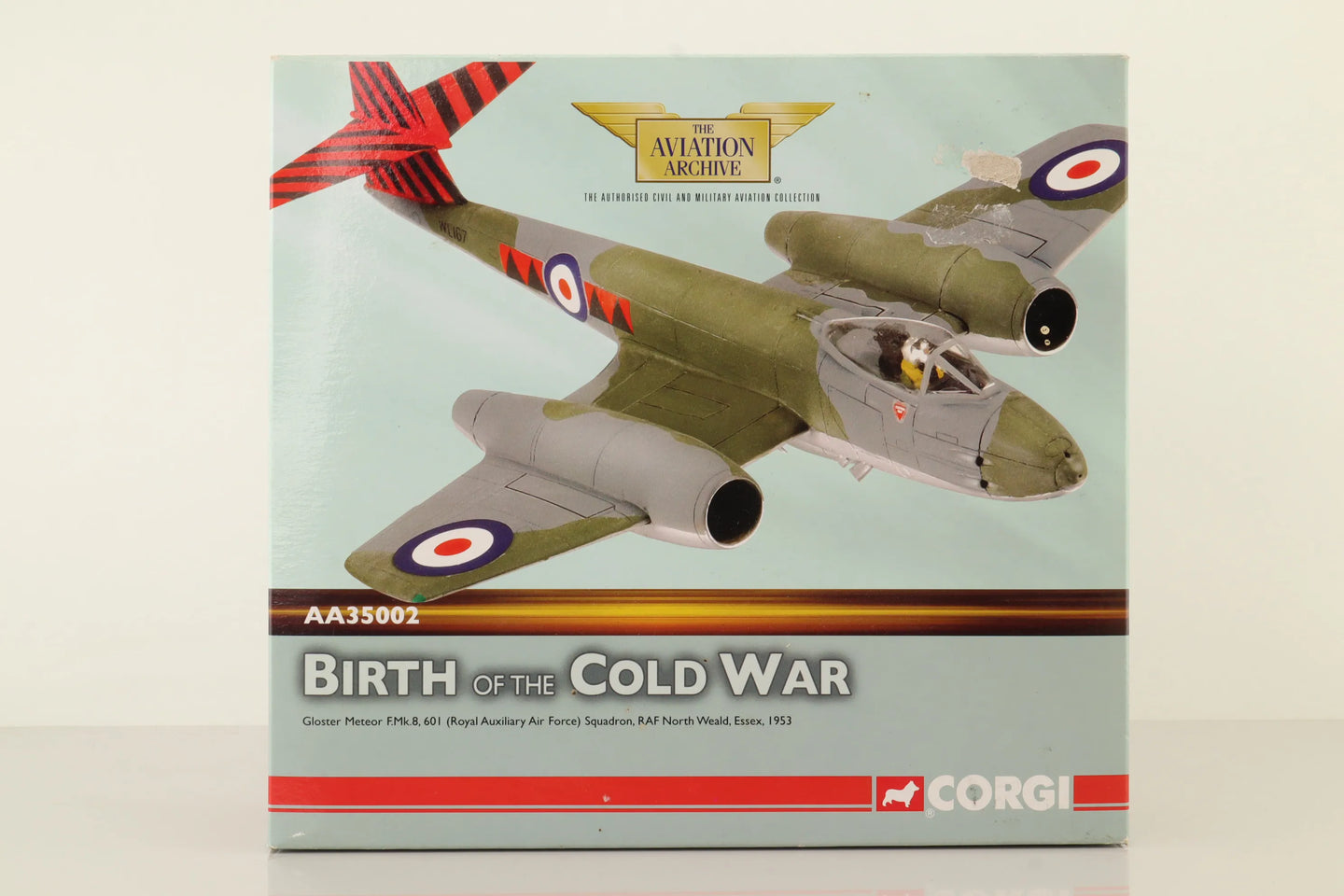 CORGI GLOSTER METEOR F.MK 8 RAF No.601 SQN