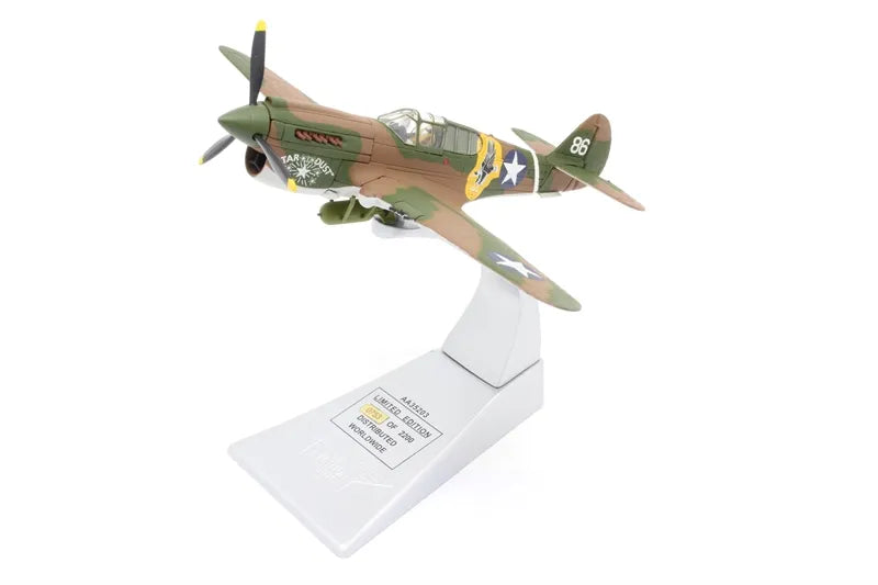 CORGI P-40E WARHAWK WHITE 86 I LT ANDREW J REYNOLDS