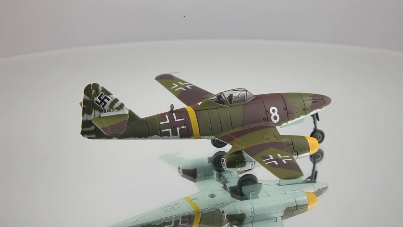CORGI ME 262A LUFTWAFFE KOMMANDO NOWOTNY "WHITE 8" WALTER NOWOTNY ACHMER GERMANY 1944