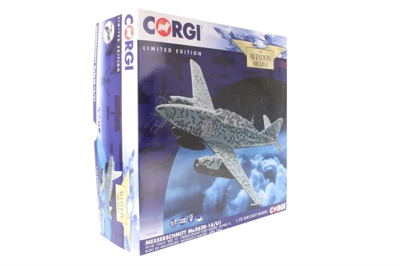 CORGI ME 262B-1A/UI W.NR 110635 'RED 10' MOSQUITO HUNTER