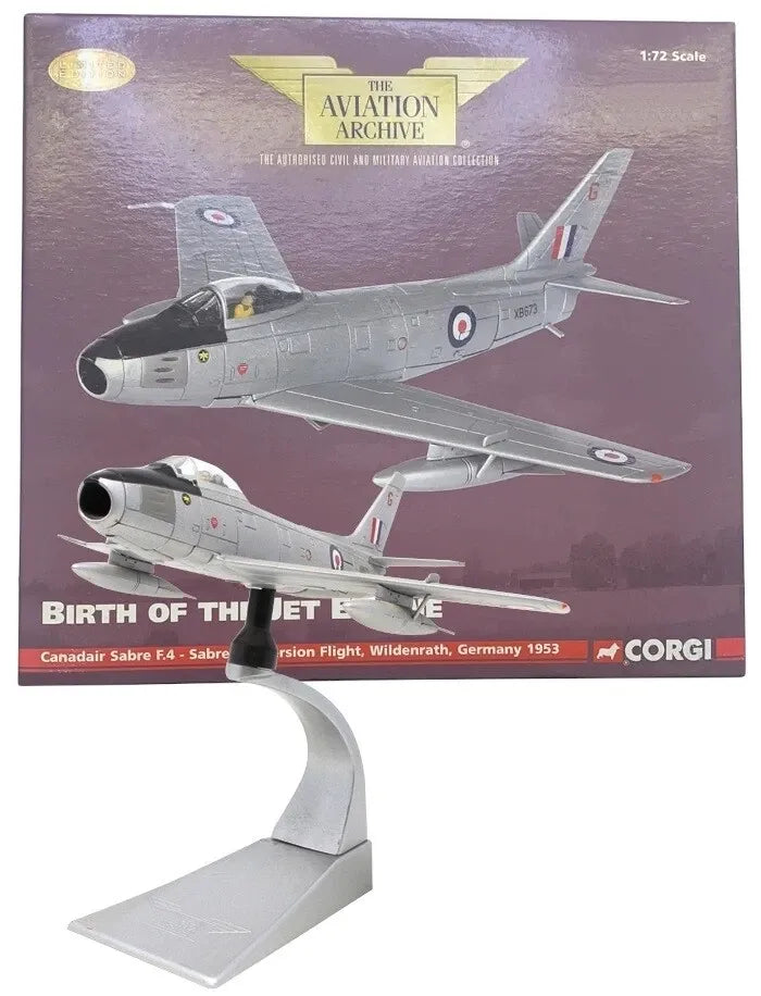CORGI SABRE F.4 RAF SABRE CONVERSION FLIGHT WILDENRATH GERMANY 1953