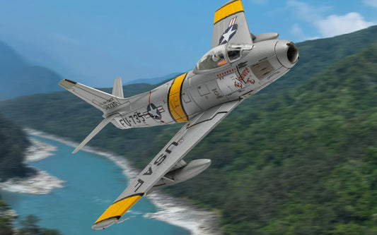 CORGI F-86E SABRE USAF "ELEANOR 'E' CHRISTINE" WILLIAM T. 'BILL' WHISNER JR 1952