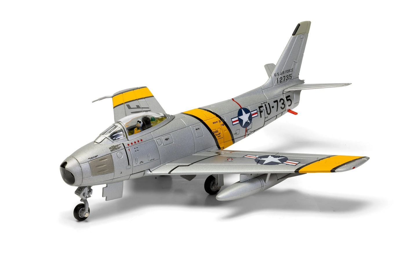 CORGI F-86E SABRE USAF "ELEANOR 'E' CHRISTINE" WILLIAM T. 'BILL' WHISNER JR 1952