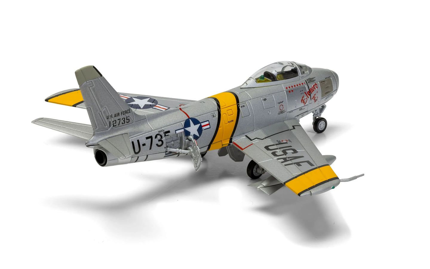 CORGI F-86E SABRE USAF "ELEANOR 'E' CHRISTINE" WILLIAM T. 'BILL' WHISNER JR 1952
