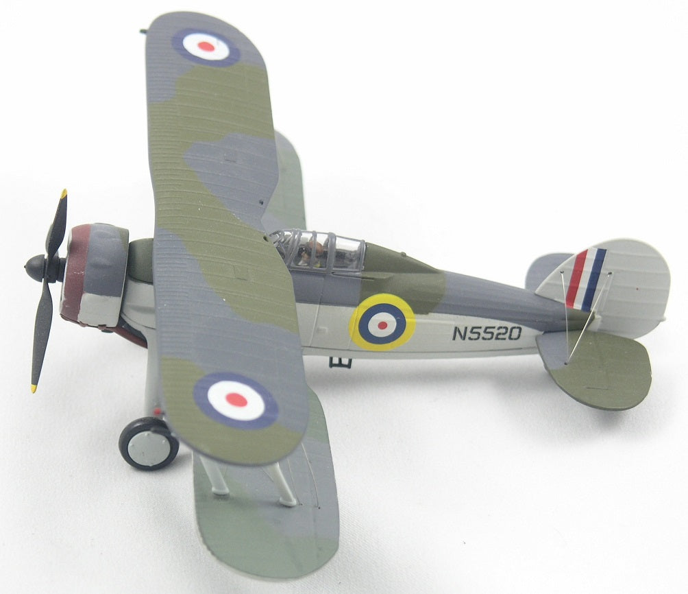 CORGI SEA GLADIATOR RAF HAL FAR FIGHTER FLIGHT "HOPE" REG: N5531 MALTA 1940