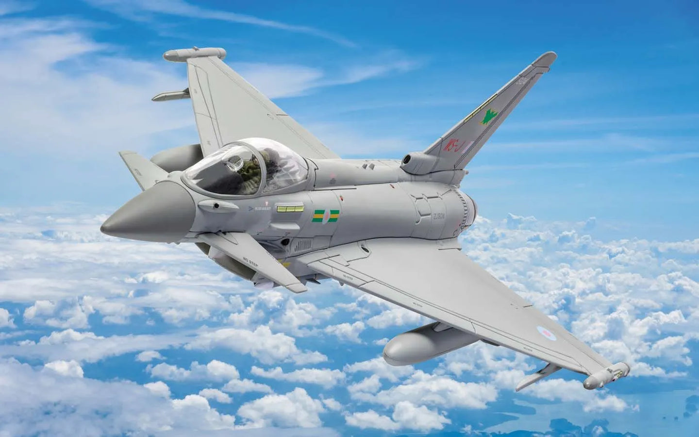 CORGI  EUROFIGHTER TYPHOON FGR.MK 4 RAF LOSSIEMOUTH SCOTLAND 2019