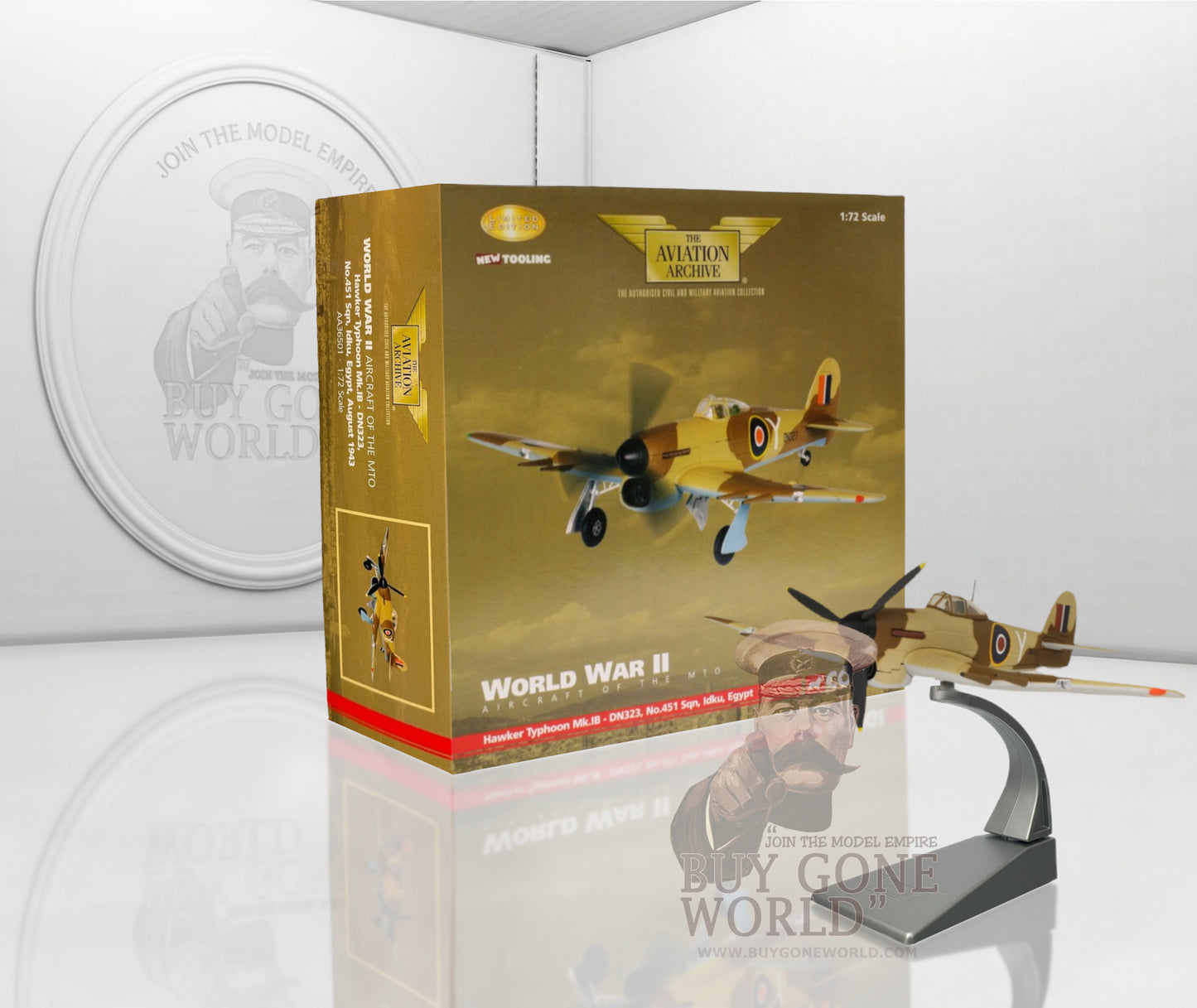 CORGI TYPHOON MKI RAF No.461 SQN EGYPT 1943