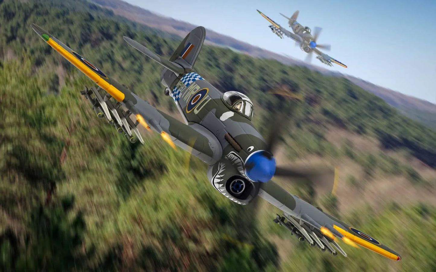 CORGI HAWKER TYPHOON MK I RAF 'MOOSE' 'SHARKMOUTH' 1944