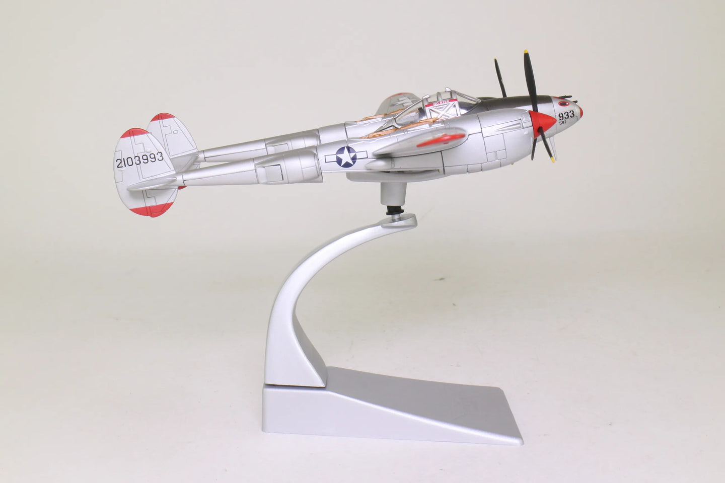 CORGI P-38J LIGHTNING USAAF 49TH FG 9TH FS 42-103993 "MARGE" RICHARD BONG NEW GUINEA 1942