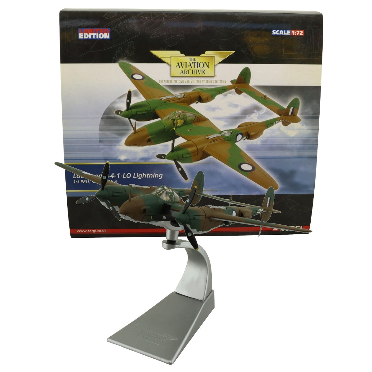 CORGI P-38E LIGHTNING RAAF 1ST PRU RAAF COOMALIE CREEK  AUSTRALIA MARCH 1943