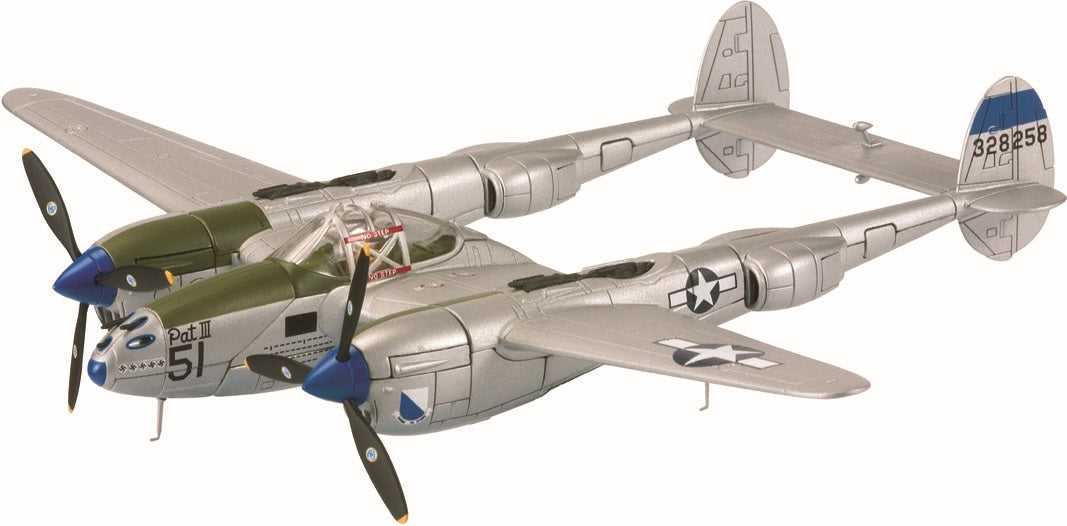 CORGI P-38J LIGHTNING "PAT III" COL. OLIVER B TAYLOR CO OF THE 14TH FG TRIOLO ITALY JULY 1944