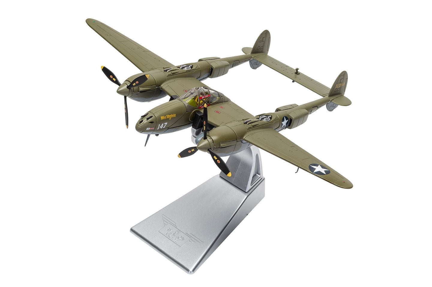 CORGI P-38G LIGHTNING USSAF 43-2264 "MISS VIRGINIA" OPERATION VENGEANCE 1943