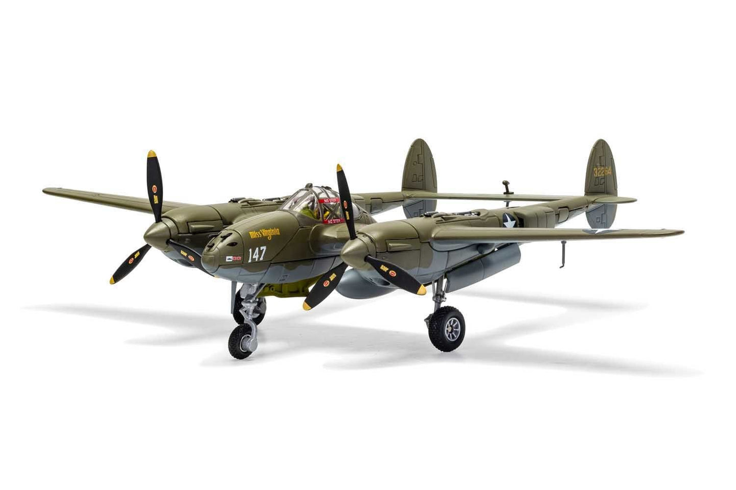 CORGI P-38G LIGHTNING USSAF 43-2264 "MISS VIRGINIA" OPERATION VENGEANCE 1943