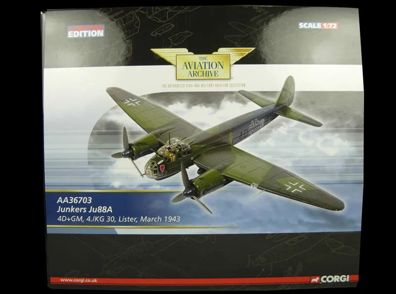 CORGI JUNKERS JU 88A-4 LUFTWAFFE 4./KG 30