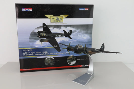 CORGI JUNKERS JU 88C-4 NIGHTFIGHTER NJG2 HOLLAND 1941