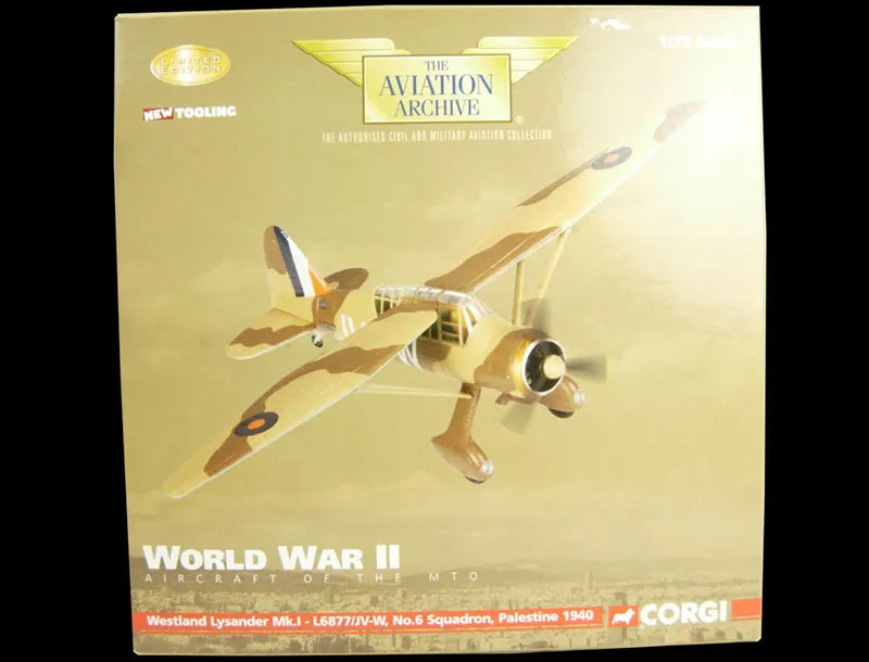 CORGI WESTLAND LYSANDER MK I RAF PALESTINE 1940