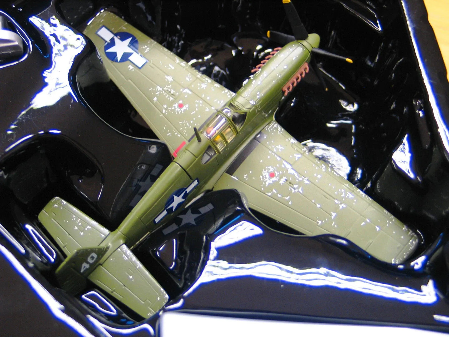 CORGI P51B MUSTANG 74TH FS FLYING TIGERS "TOMMY'S DAD"