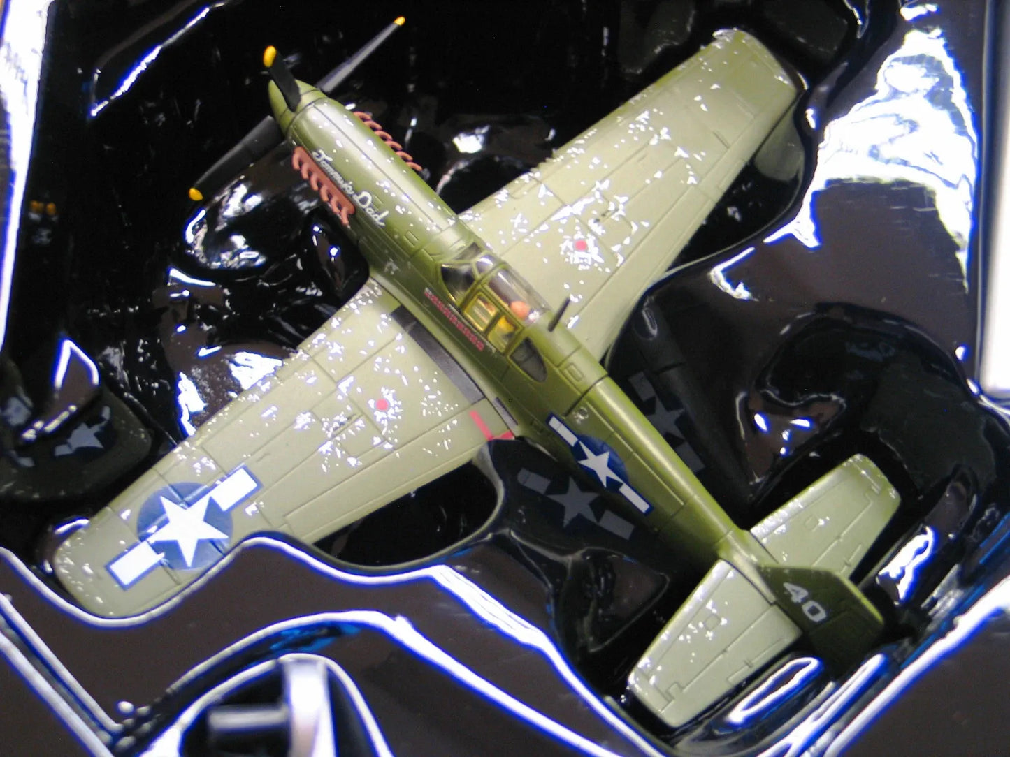 CORGI P51B MUSTANG 74TH FS FLYING TIGERS "TOMMY'S DAD"