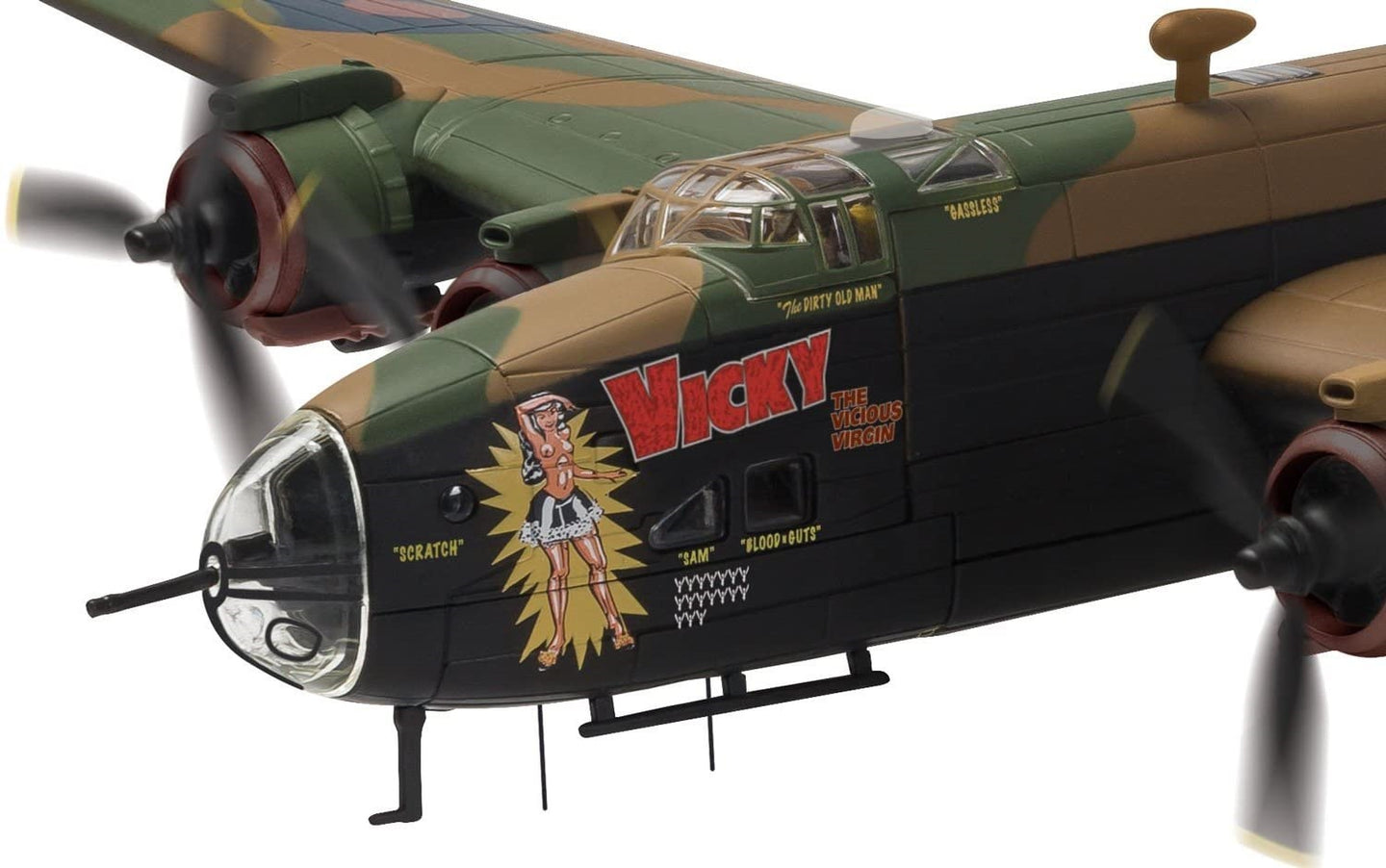 CORGI HANDLEY PAGE HALIFAX B.VII "VICKY THE VICIOUS VIRGIN"