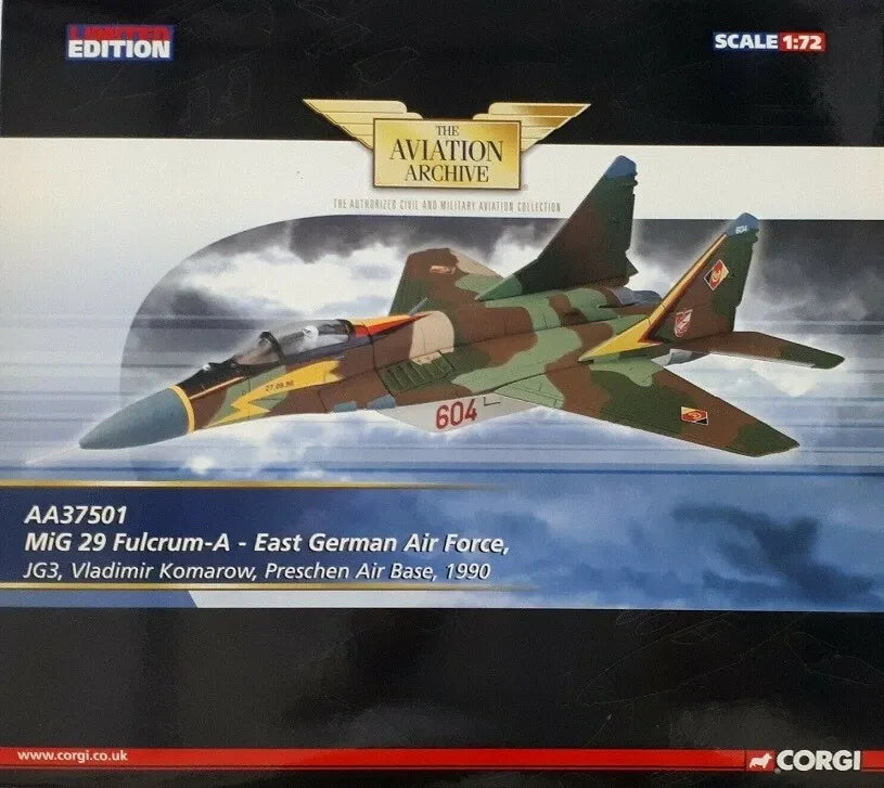 CORGI MiG-29 FULCRUM-A EAST GERMAN AIR FORCE