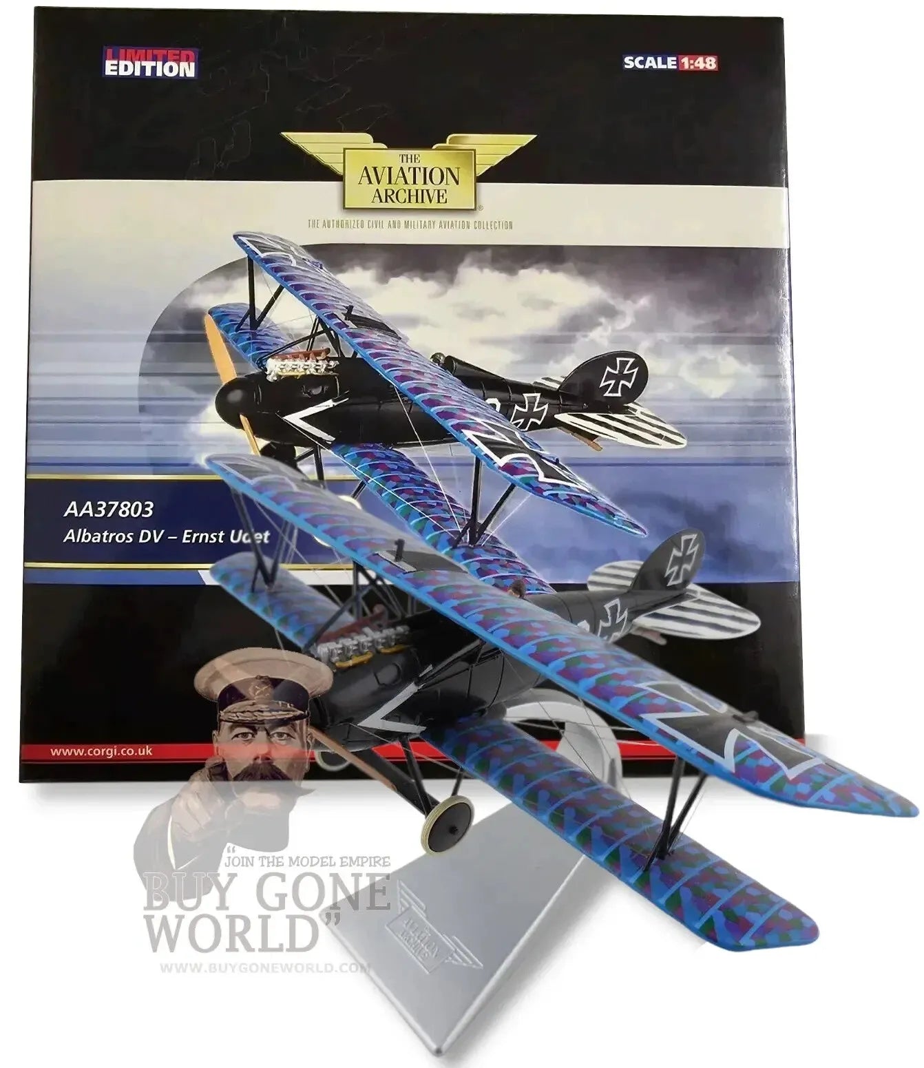 CORGI ALBATROSS D.V LUFTSTREITKRAFTE JASTA 37 ERNST UDET