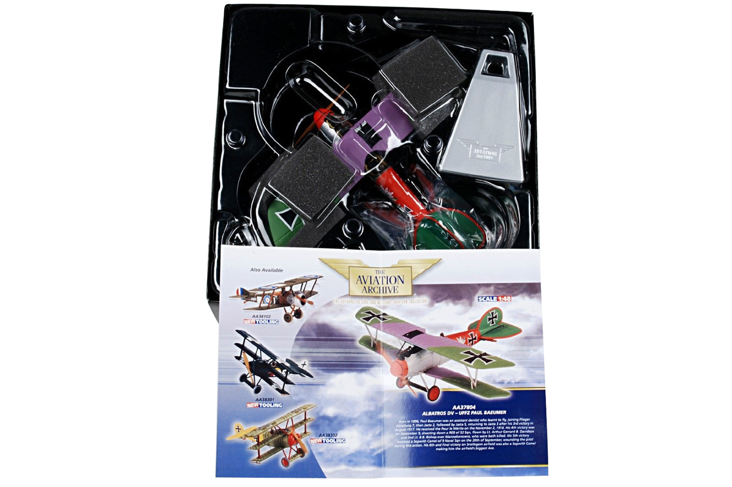 CORGI ALBATROSS D.V JASTA 5 PAUL BAEUMER